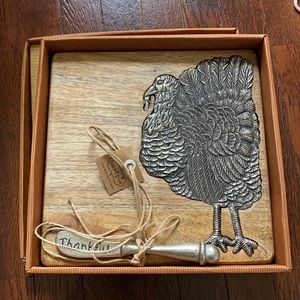 Turkey Cutting Board Set